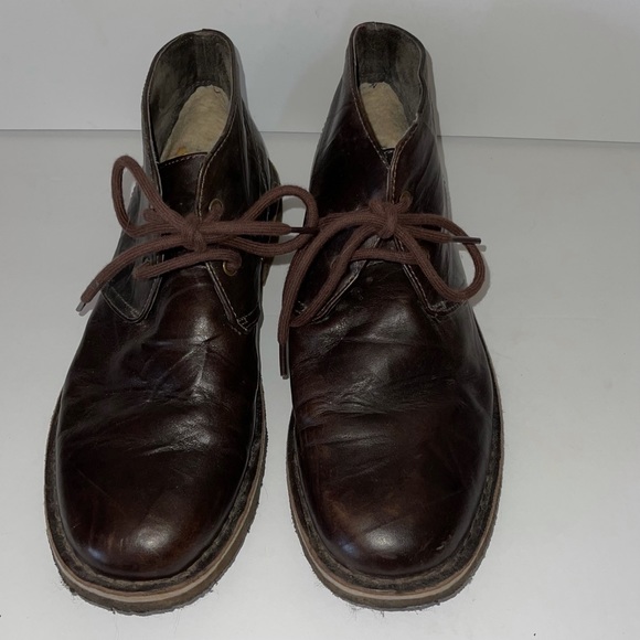 Ugg Leighten leather Chukka Boots brown size 9 main image 5